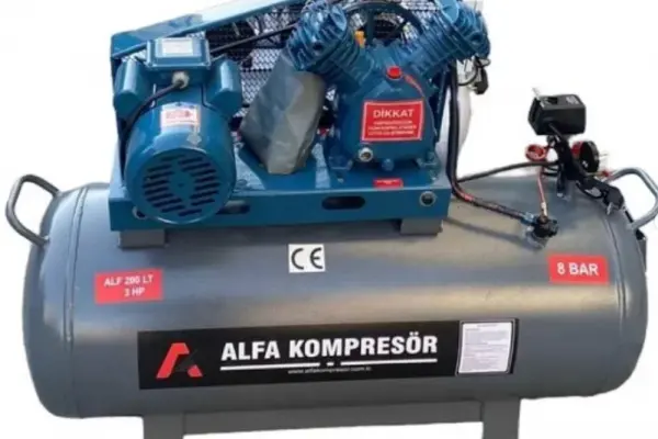 ALFA KOMPRESÖR (200 LİTRE 8 BAR)