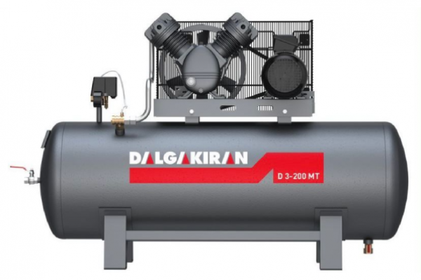 DALGAKIRAN 200 LİTRE 8 BAR HAVA KOMPRESÖRÜ