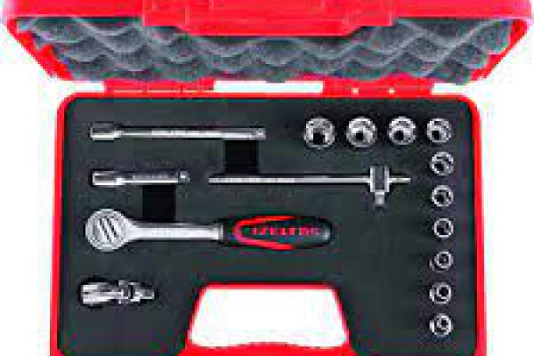 İZELTAŞ 1/4 15 PARÇA ALTI KÖŞE KARBÜRATÖR LOKMA ANAHTAR TAKIMI