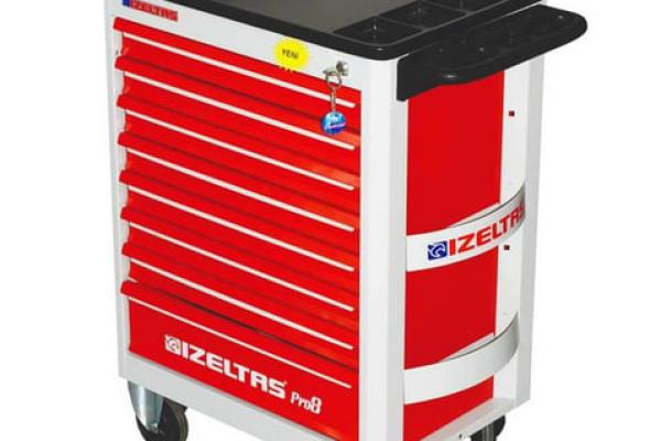 İZELTAŞ PRO 8 206 PARÇA DOLU TAKIM ARABASI